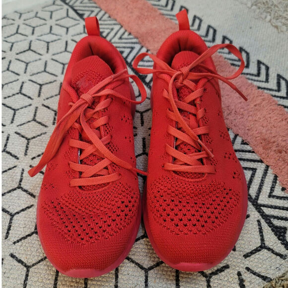 APL Sneakers Techloom Pro Propelium Athletic Shoes in Red, sz 8.5 - Picture 5 of 16